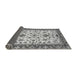 Sideview of Abstract Gray Modern Rug, abs3843gry