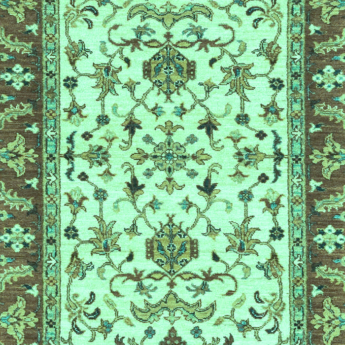 Abstract Turquoise Modern Rug, abs3843turq