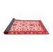 Abstract Red Modern Area Rugs