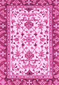 Abstract Pink Modern Rug, abs3843pnk