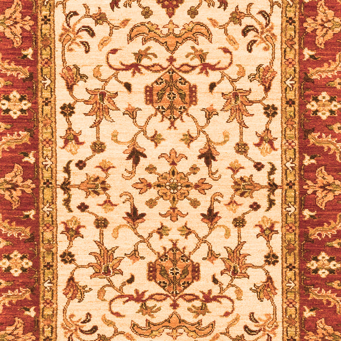 Machine Washable Abstract Orange Modern Area Rugs, wshabs3843org