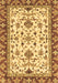 Abstract Brown Modern Rug, abs3843brn