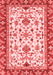 Abstract Red Modern Area Rugs