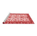 Modern Red Washable Rugs