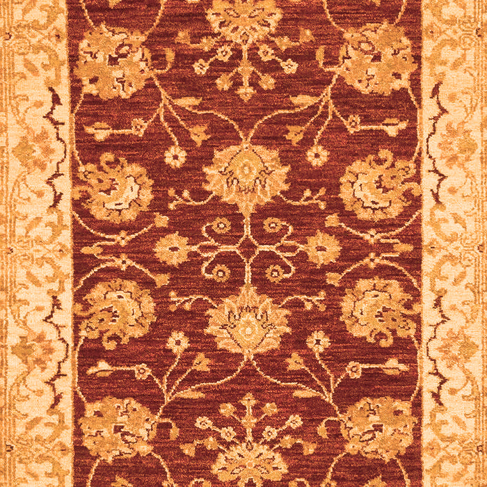 Abstract Orange Modern Rug, abs3844org