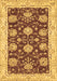 Abstract Brown Modern Rug, abs3844brn