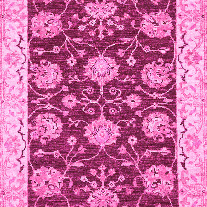 Machine Washable Abstract Pink Modern Rug, wshabs3844pnk