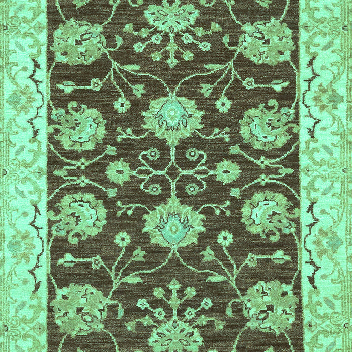 Abstract Turquoise Modern Rug, abs3844turq