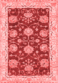 Abstract Red Modern Rug, abs3844red