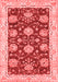 Abstract Red Modern Area Rugs