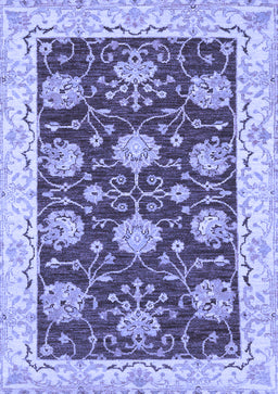 Abstract Blue Modern Rug, abs3844blu