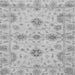 Square Machine Washable Oriental Gray Traditional Rug, wshabs3845gry