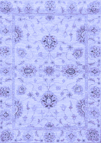 Oriental Blue Traditional Rug, abs3845blu