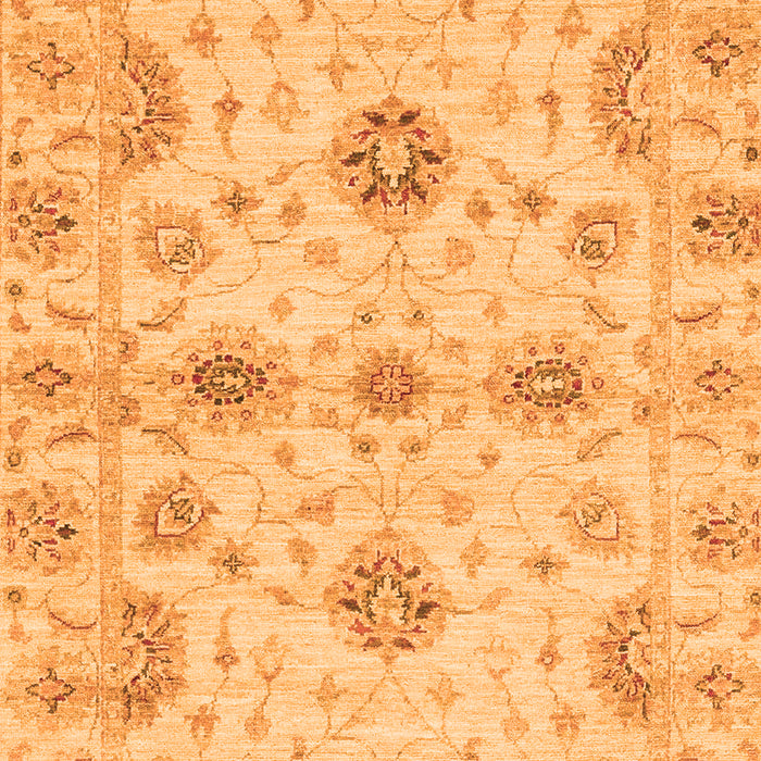 Oriental Orange Traditional Rug, abs3845org