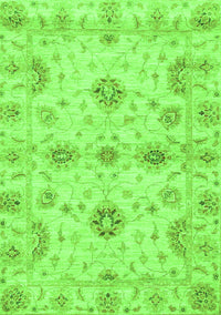 Oriental Green Traditional Rug, abs3845grn