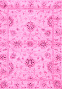 Oriental Pink Traditional Rug, abs3845pnk