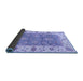 Sideview of Oriental Blue Traditional Rug, abs3846blu