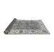 Sideview of Oriental Gray Traditional Rug, abs3846gry