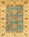 Abstract Cinnamon Brown Oriental Rug, abs3846