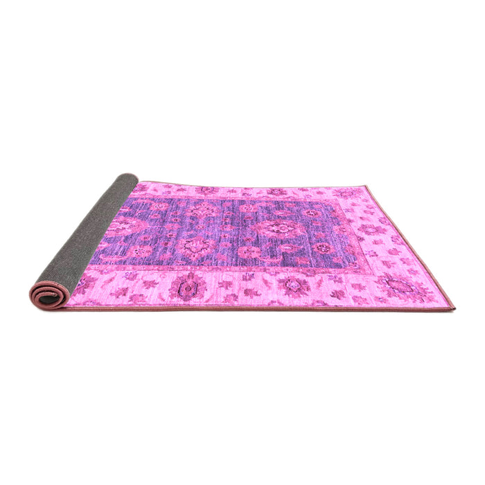 Sideview of Oriental Purple Traditional Rug, abs3846pur