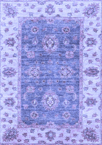 Oriental Blue Traditional Rug, abs3846blu