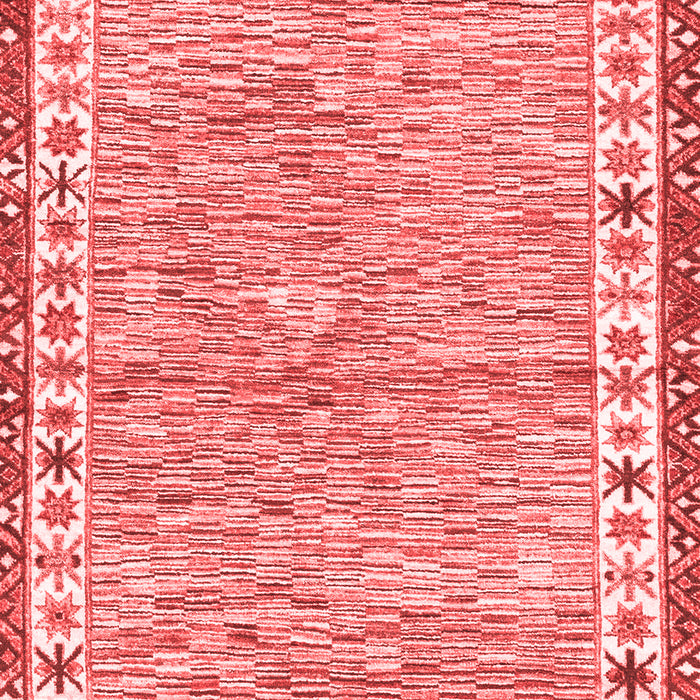 Machine Washable Abstract Red Modern Rug, wshabs3848red