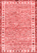 Abstract Red Modern Area Rugs