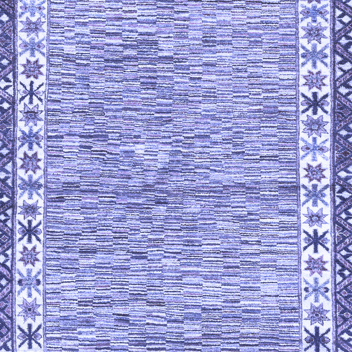 Abstract Blue Modern Rug, abs3848blu