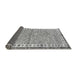 Sideview of Abstract Gray Modern Rug, abs3848gry