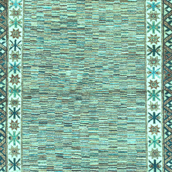Abstract Light Blue Modern Rug, abs3848lblu