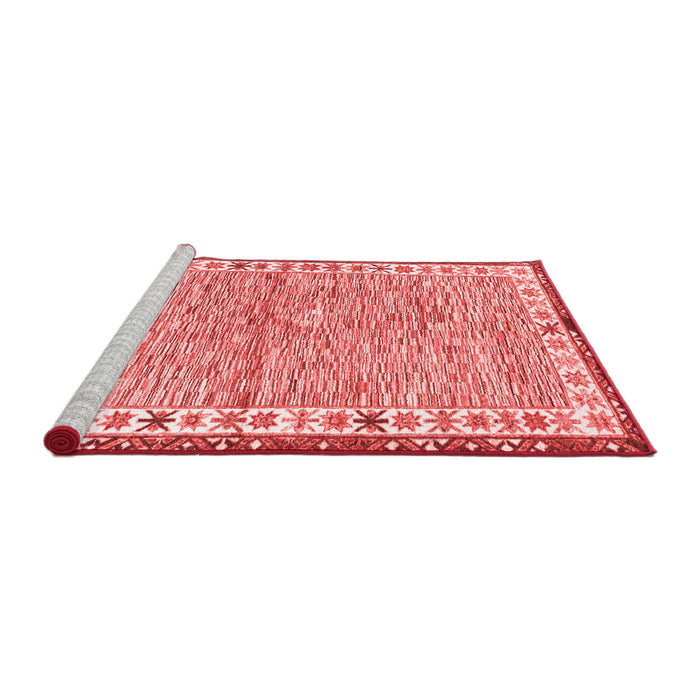 Modern Red Washable Rugs