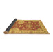 Sideview of Oriental Brown Modern Rug, abs3849brn