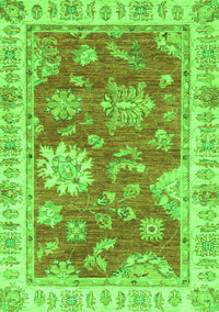 Oriental Green Modern Rug, abs3849grn