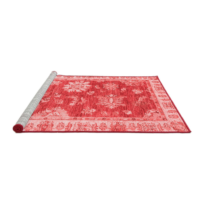Modern Red Washable Rugs