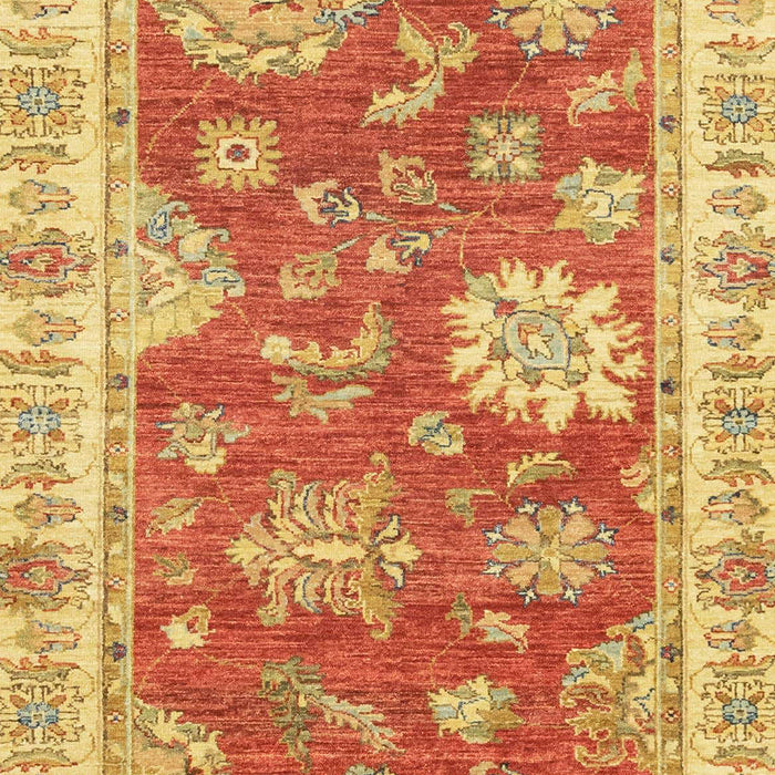 Abstract Orange Red Oriental Rug, abs3849