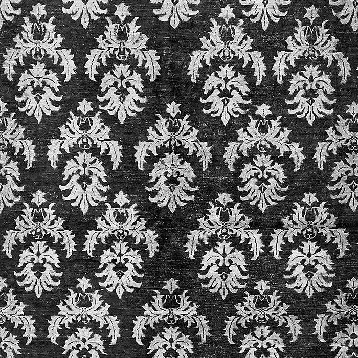Machine Washable Abstract Gray Modern Rug, wshabs384gry