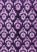 Machine Washable Abstract Purple Modern Area Rugs, wshabs384pur