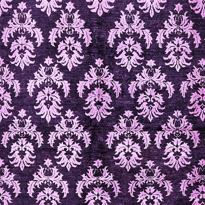 Machine Washable Abstract Purple Modern Area Rugs, wshabs384pur