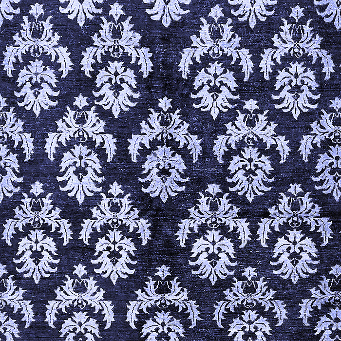 Machine Washable Abstract Blue Modern Rug, wshabs384blu