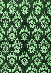 Abstract Emerald Green Modern Rug, abs384emgrn