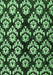 Machine Washable Abstract Emerald Green Modern Area Rugs, wshabs384emgrn