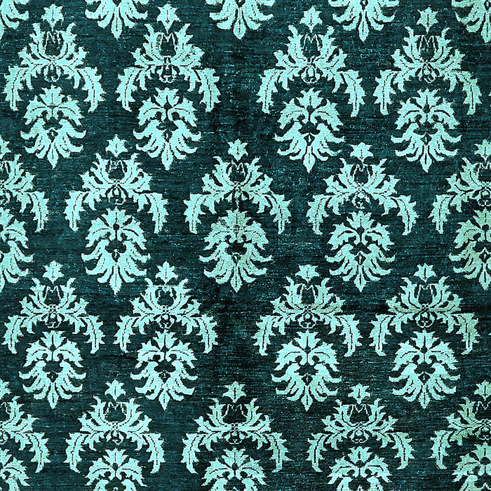 Machine Washable Abstract Light Blue Modern Rug, wshabs384lblu