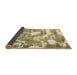 Sideview of Abstract Light Brown Modern Rug, abs3850