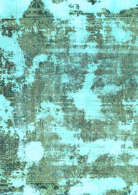 Abstract Light Blue Modern Rug, abs3850lblu