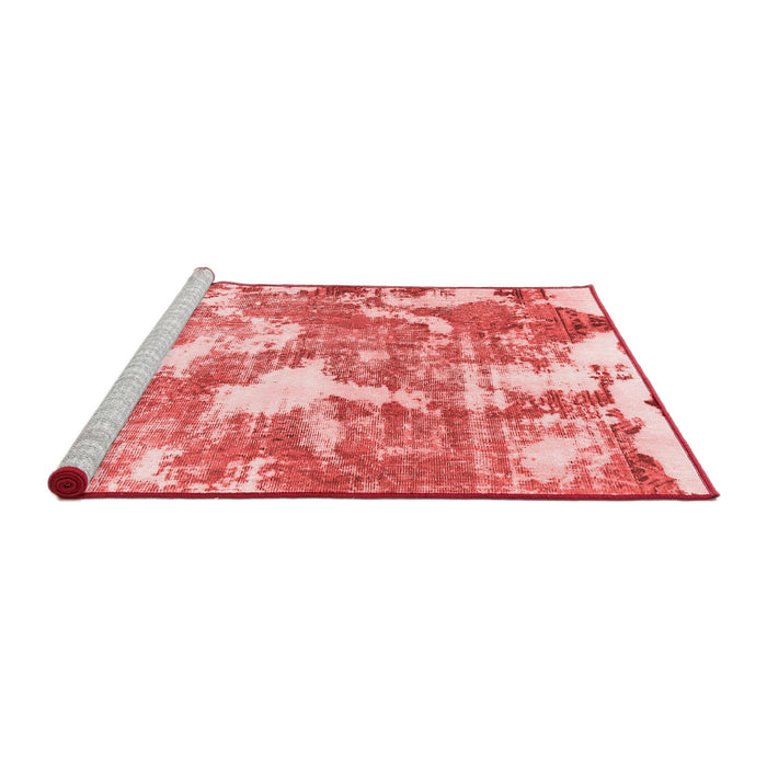 Modern Red Washable Rugs