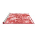 Modern Red Washable Rugs