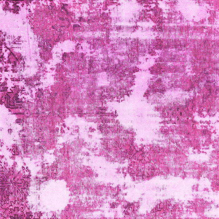 Machine Washable Abstract Pink Modern Rug, wshabs3850pnk