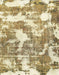 Abstract Light Brown Modern Rug, abs3850