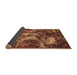 Sideview of Abstract Brown Modern Rug, abs3851brn