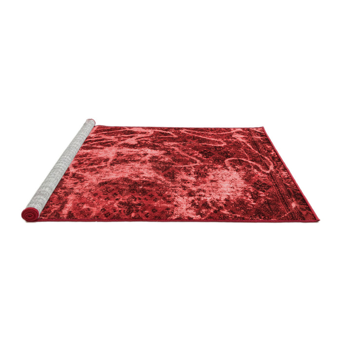 Modern Red Washable Rugs